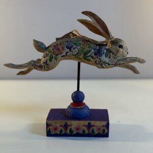 Jim Shore Heartwood Creek Countryside Beauty 2003 #V117147 Bunny Vintage